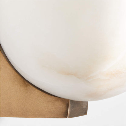 Talis Brass Alabaster Sconce