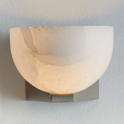 Talis Brass Alabaster Sconce