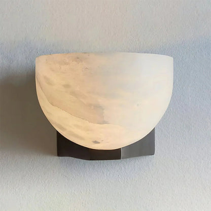 Talis Brass Alabaster Sconce