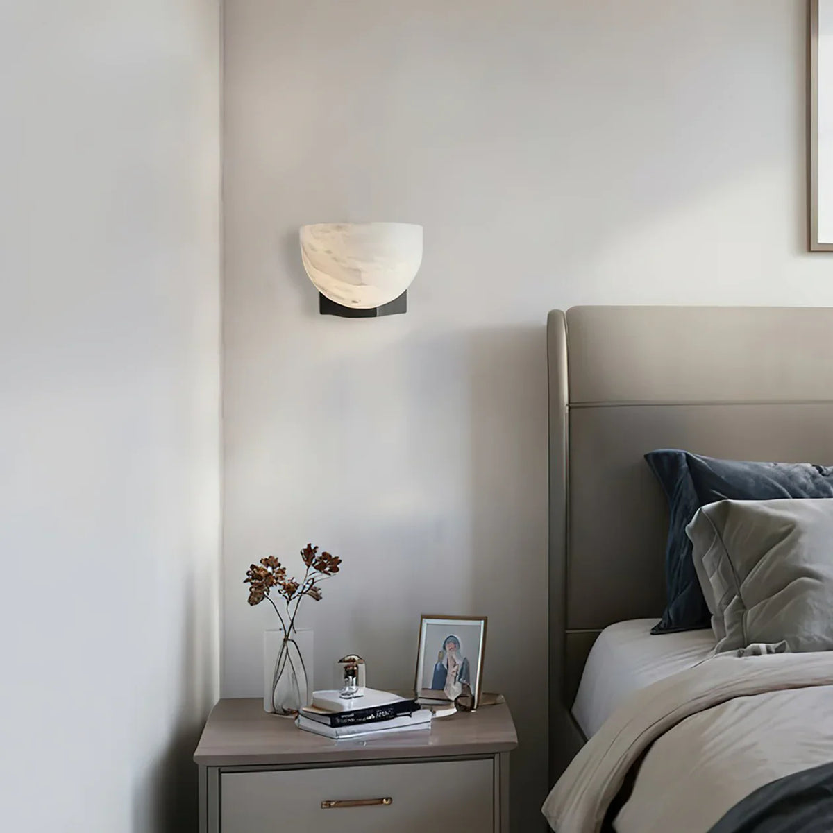 Talis Brass Alabaster Sconce