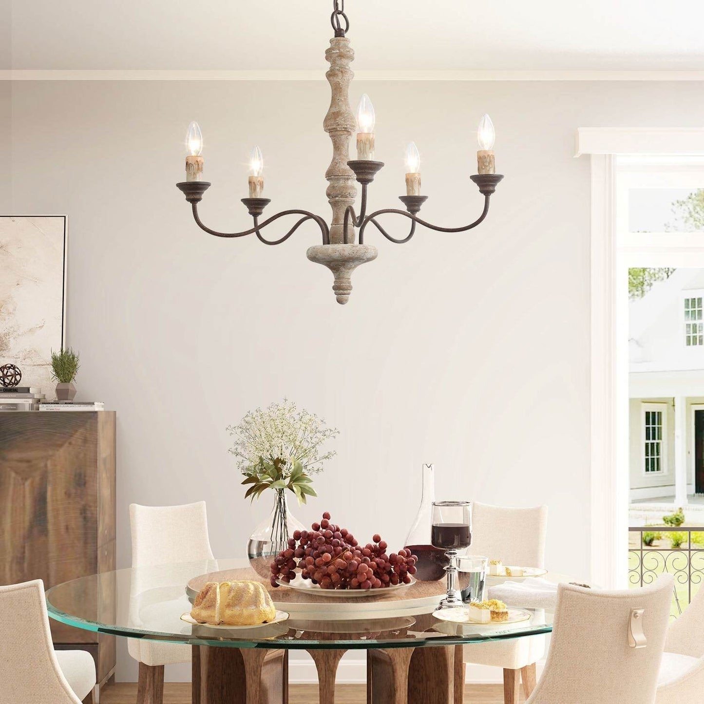 Noror 5-Light Chandelier