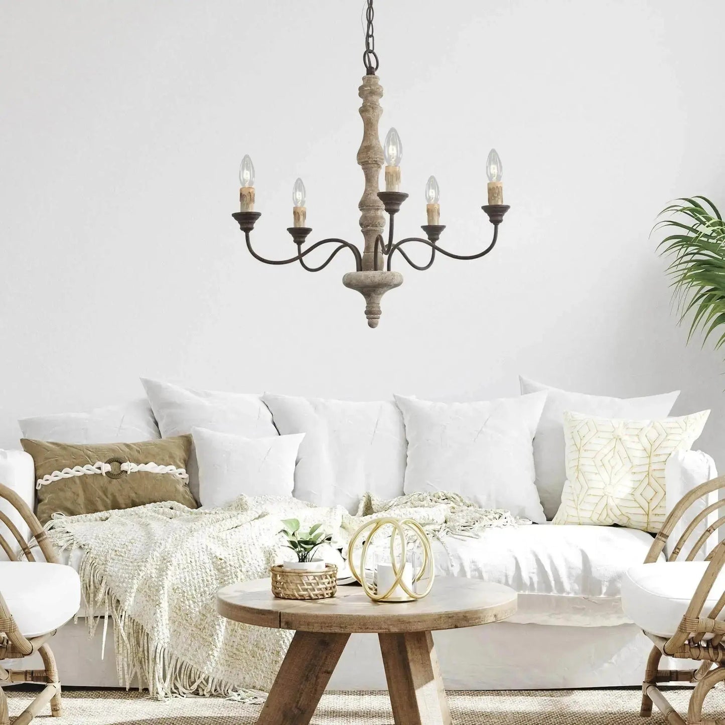 Noror 5-Light Chandelier