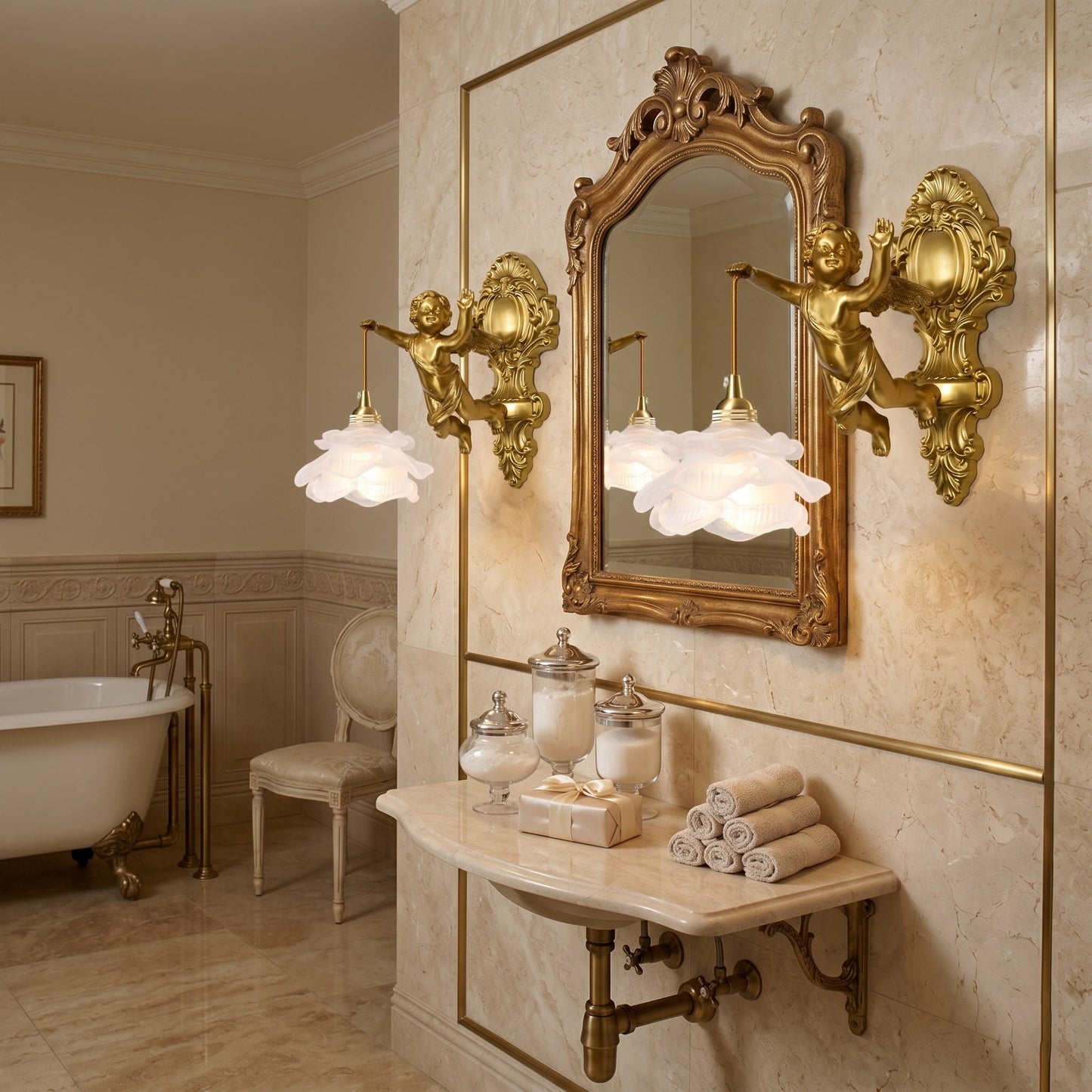 Islan Glass Wall Lamp