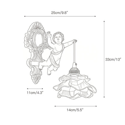 Islan Glass Wall Lamp