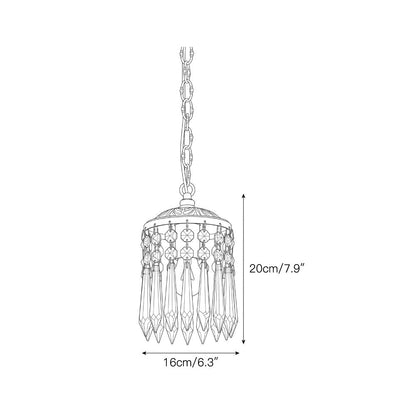 Antler Crystal Pendant Lamp