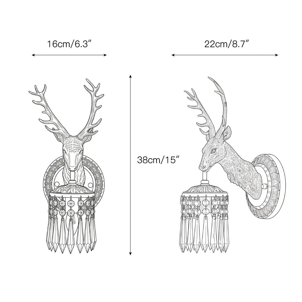 Maror Crystal Wall Lamp