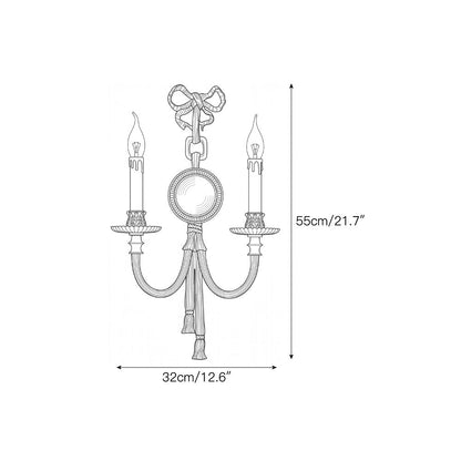 Menerbes Bow & Tassel Wall Sconce