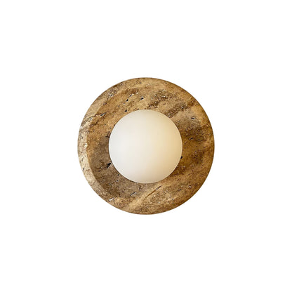 Dovis Travertine Wall Lamp