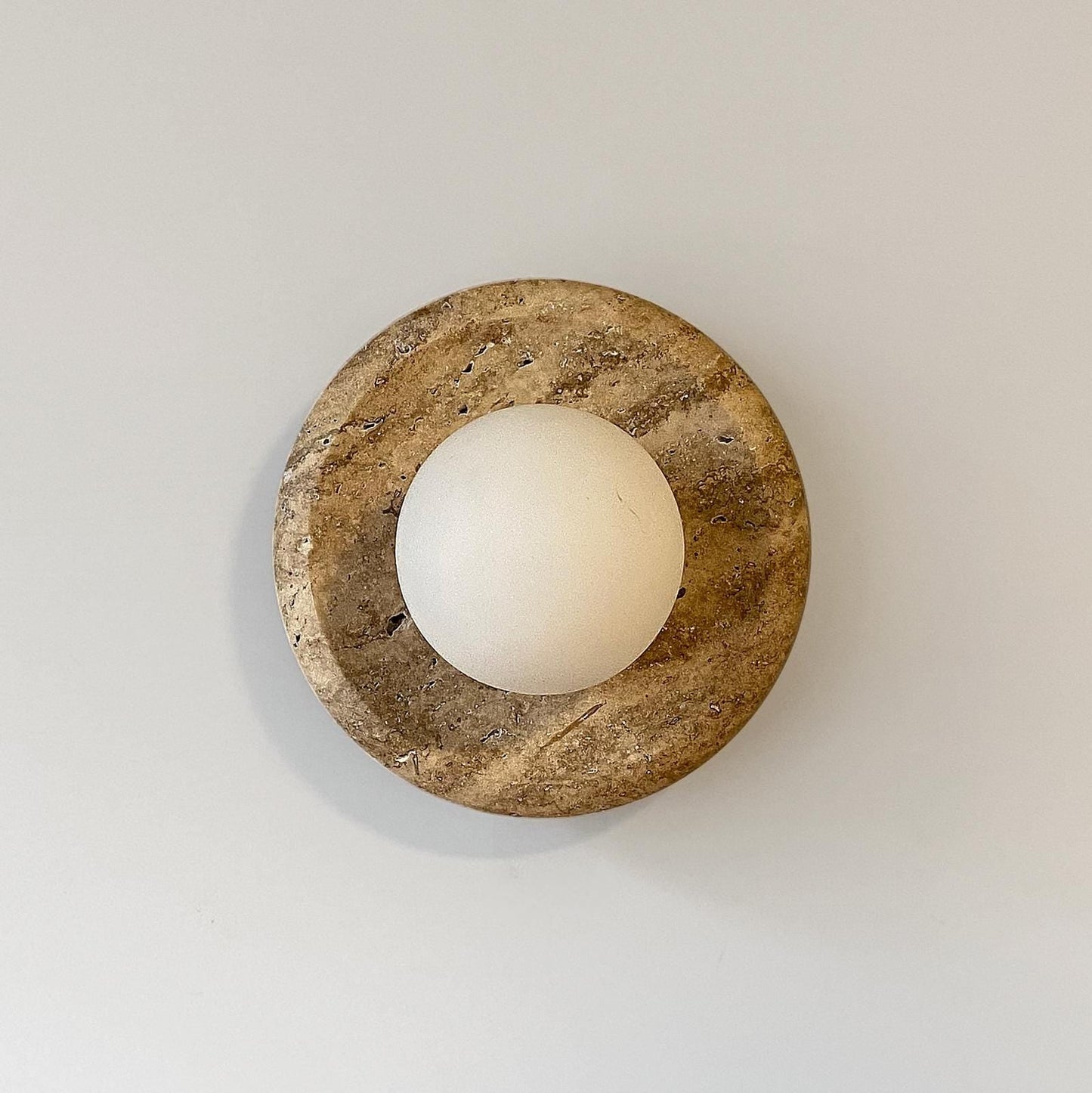 Dovis Travertine Wall Lamp