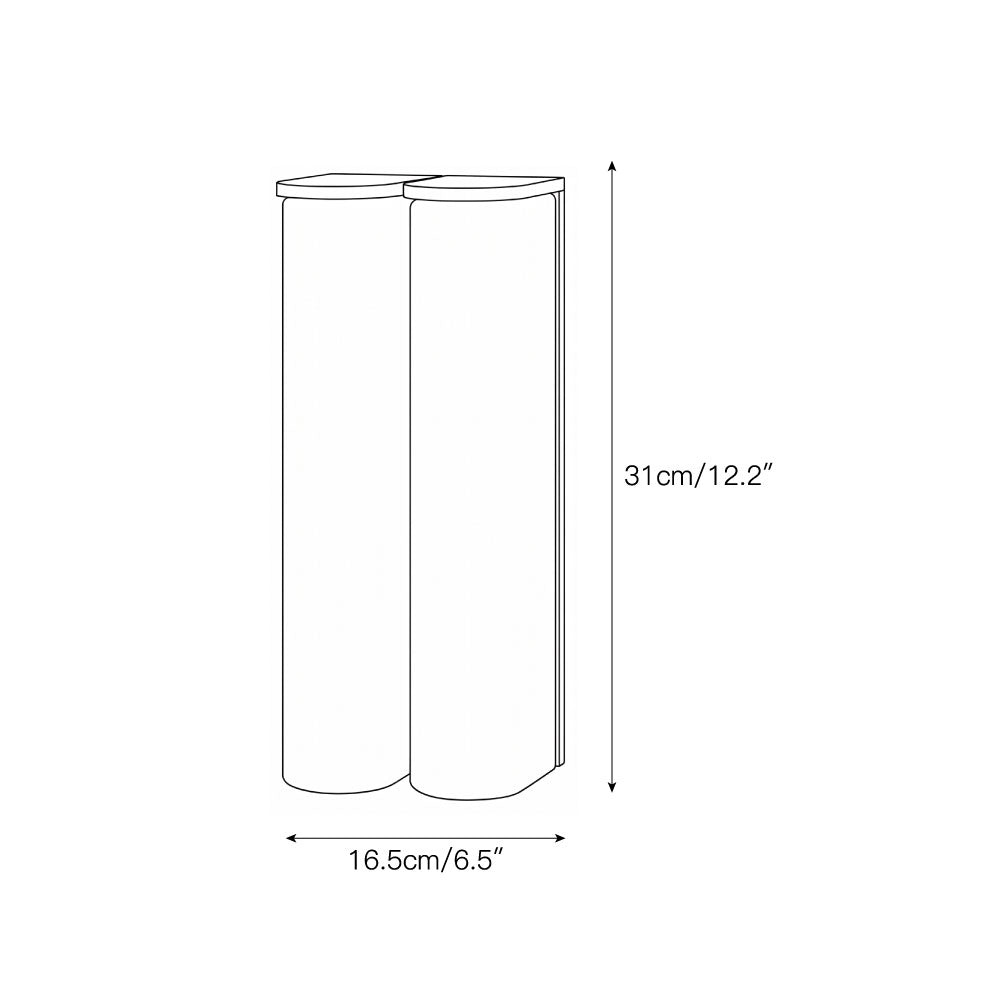 Quinan Alabaster Tube Wall Sconce