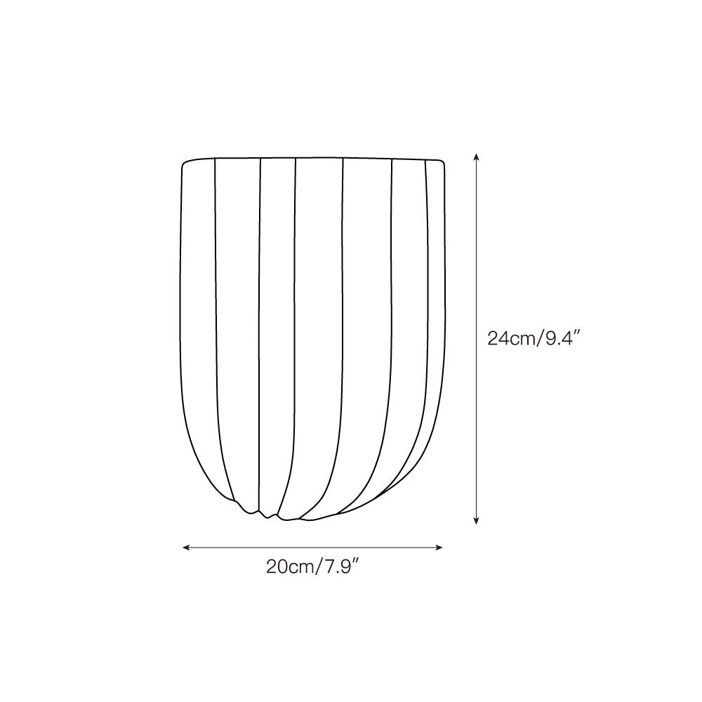 Yaris Fluted Wall Lamp