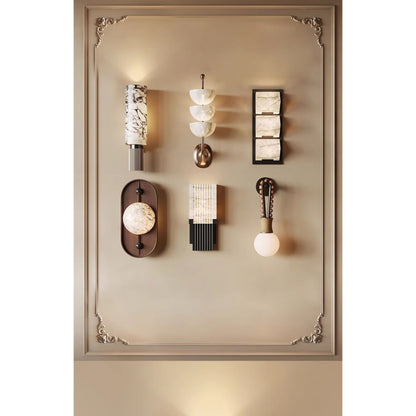 Yaris Alabaster Wall Lamp