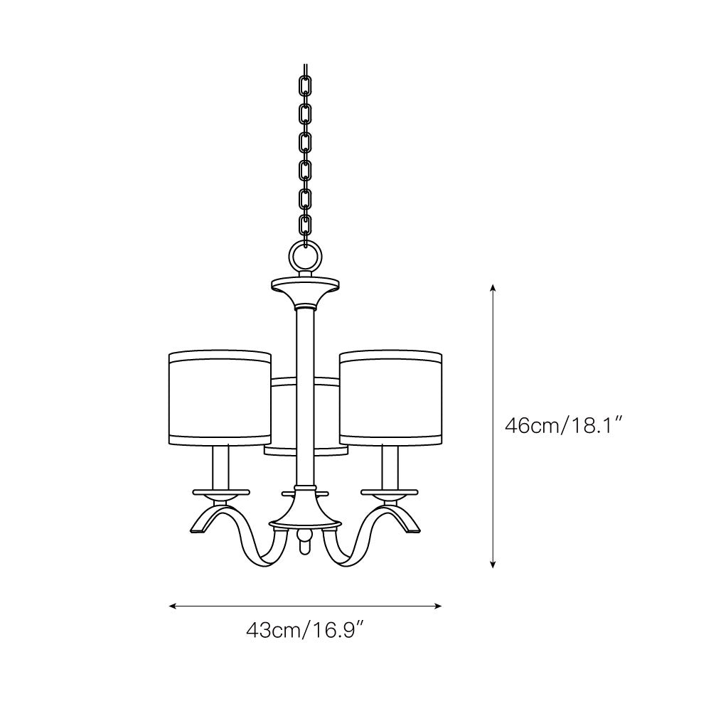 Andon Chandelier