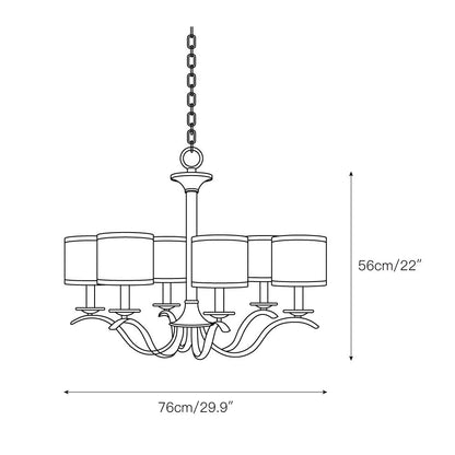 Andon Chandelier