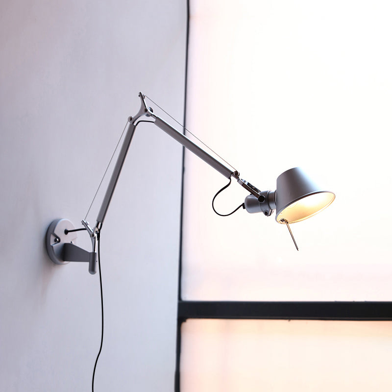 Dovora Rocker Arm Plug-in Sconce