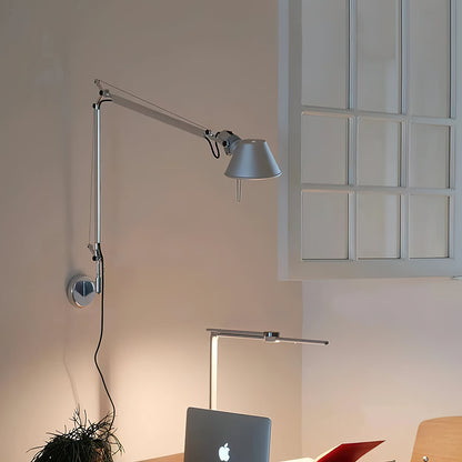 Dovora Rocker Arm Plug-in Sconce