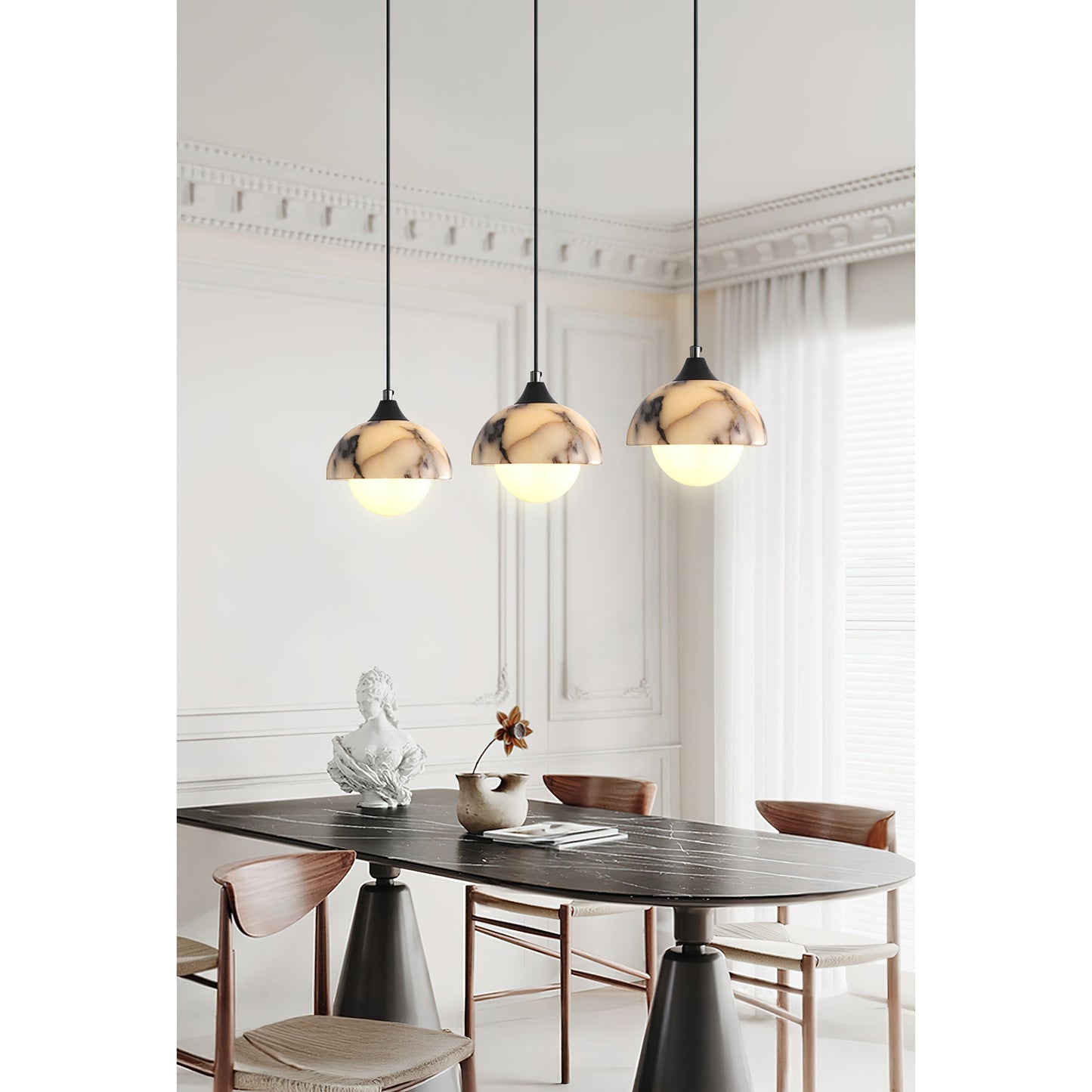 Helia Marble Pendant Lamp
