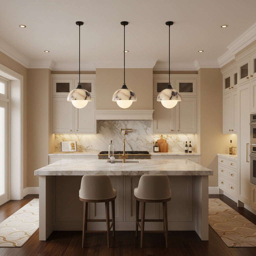 Helia Marble Pendant Lamp