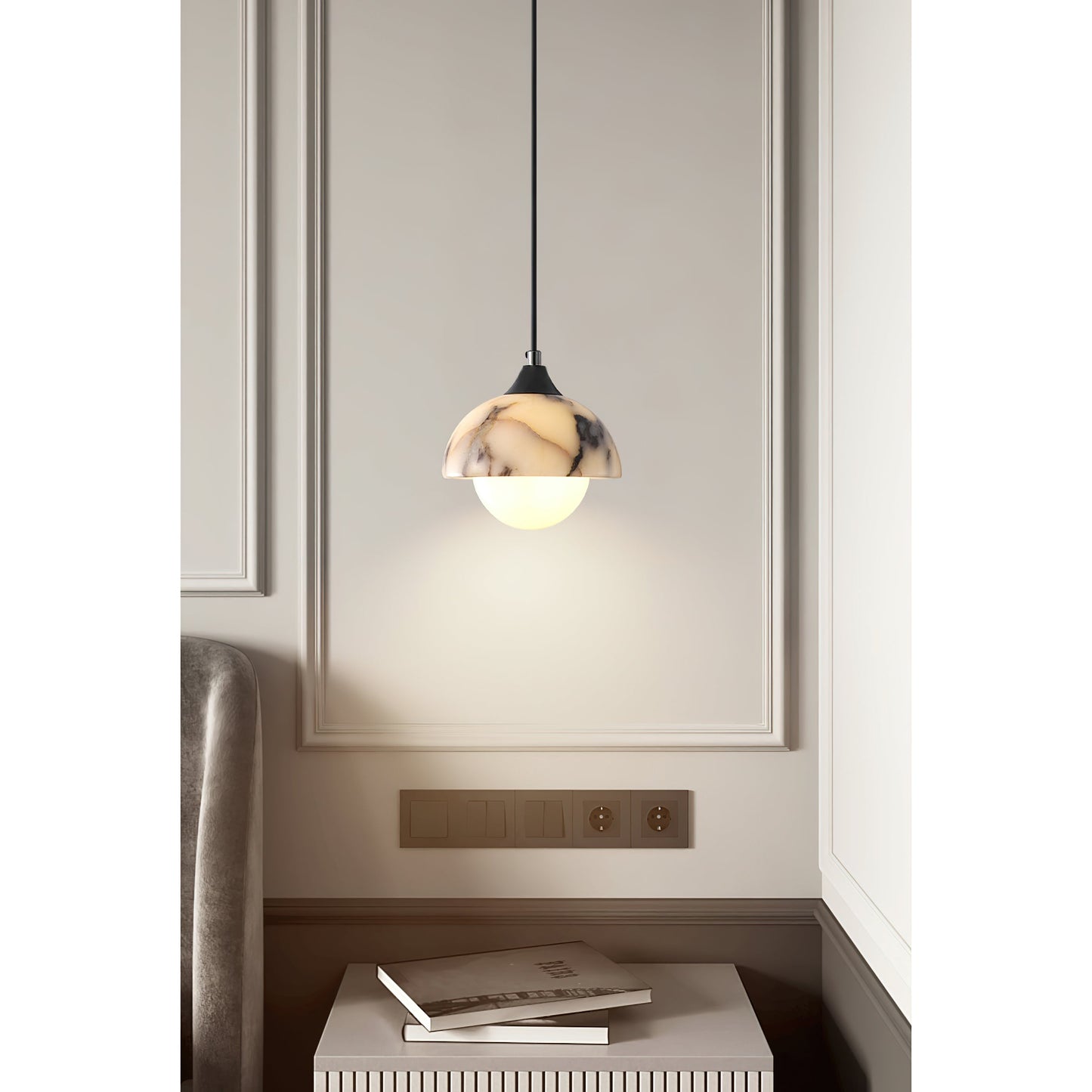 Helia Marble Pendant Lamp
