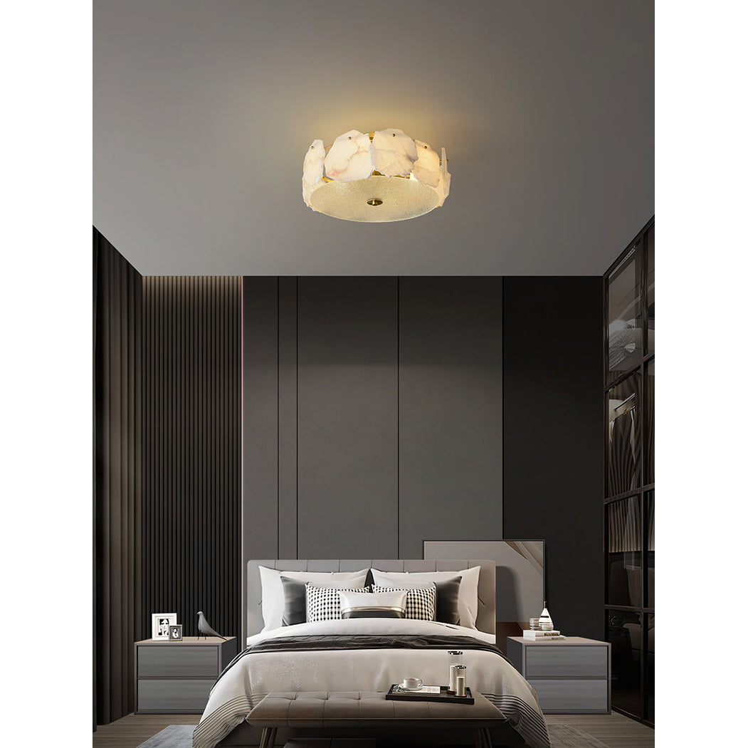Electra Alabaster Ceiling Light