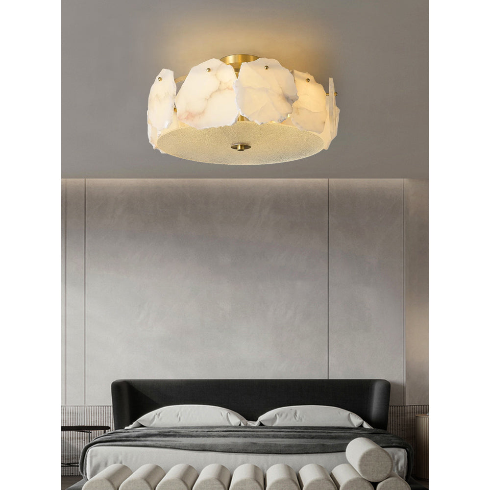 Electra Alabaster Ceiling Light