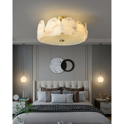 Electra Alabaster Ceiling Light