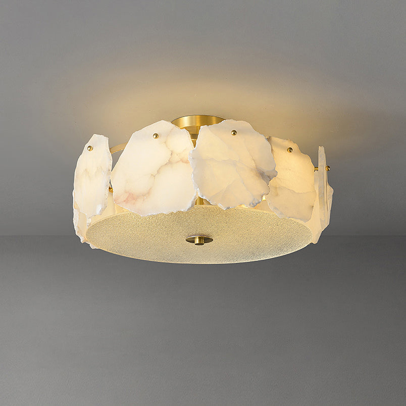 Electra Alabaster Ceiling Light