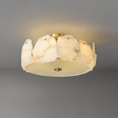 Electra Alabaster Ceiling Light