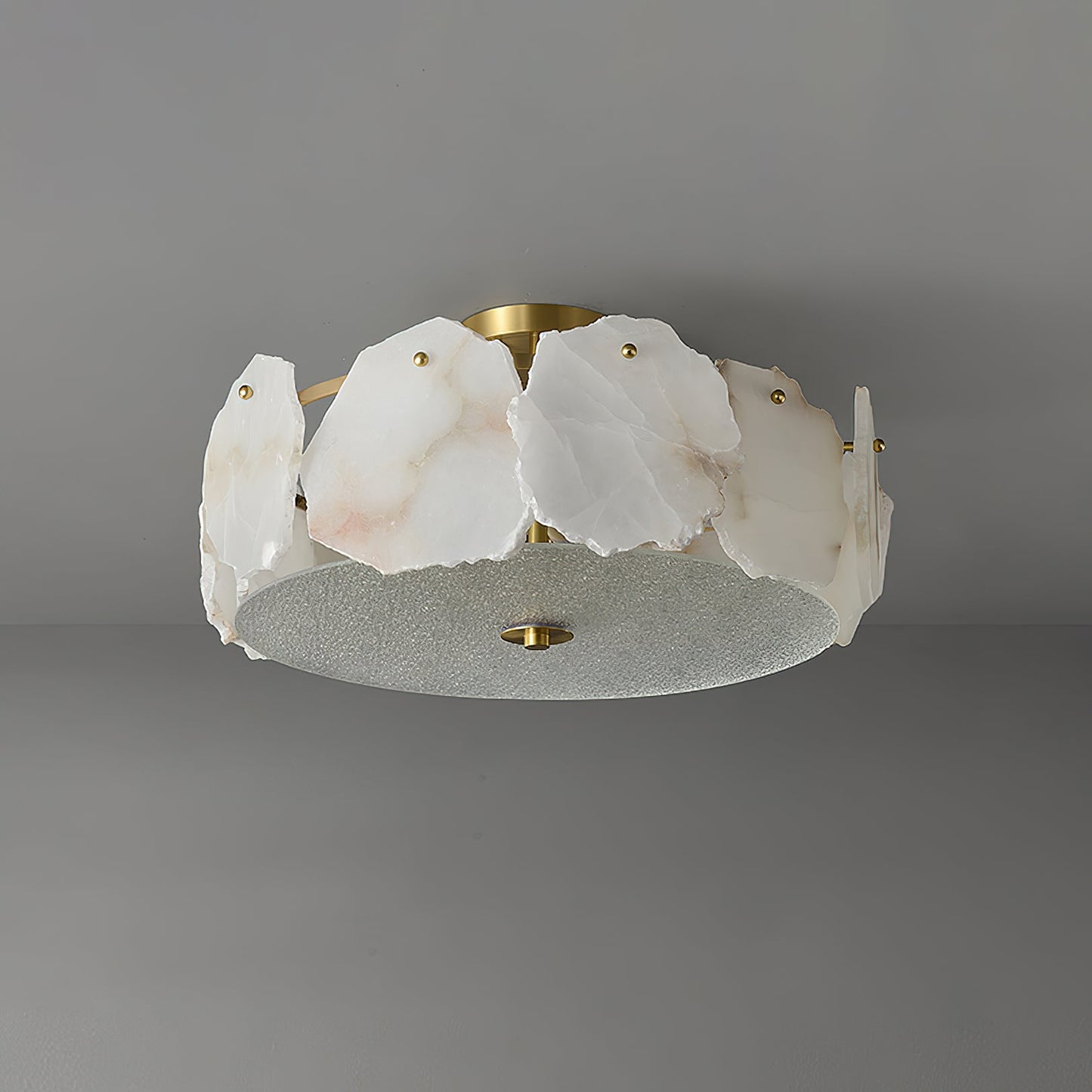 Electra Alabaster Ceiling Light