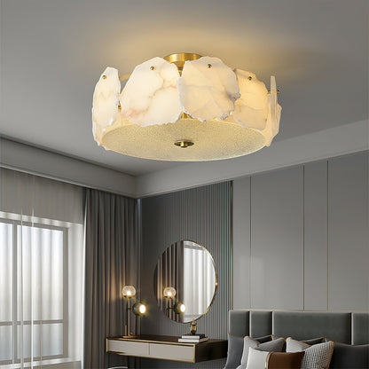 Electra Alabaster Ceiling Light