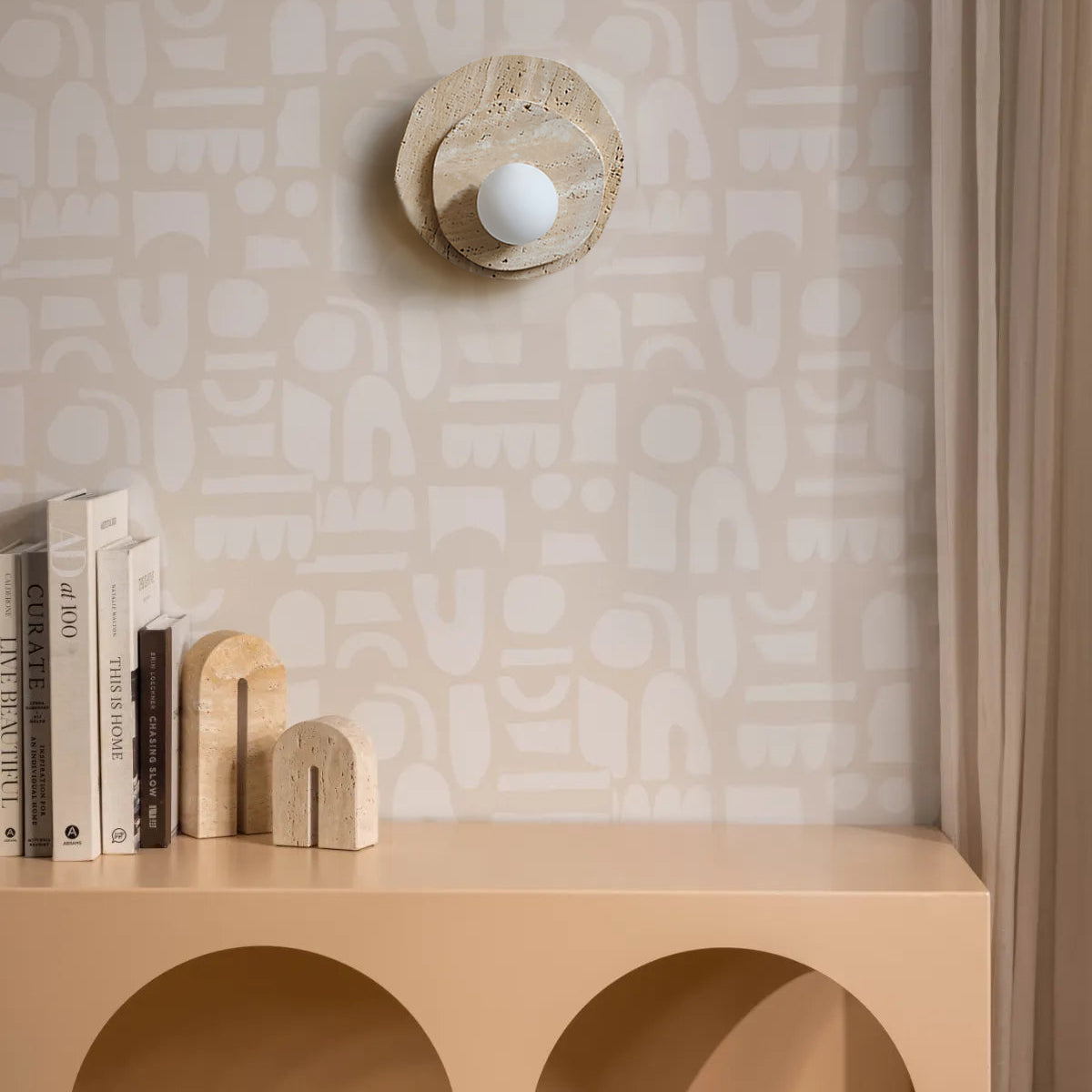 Celestine Stone Wall Lamp