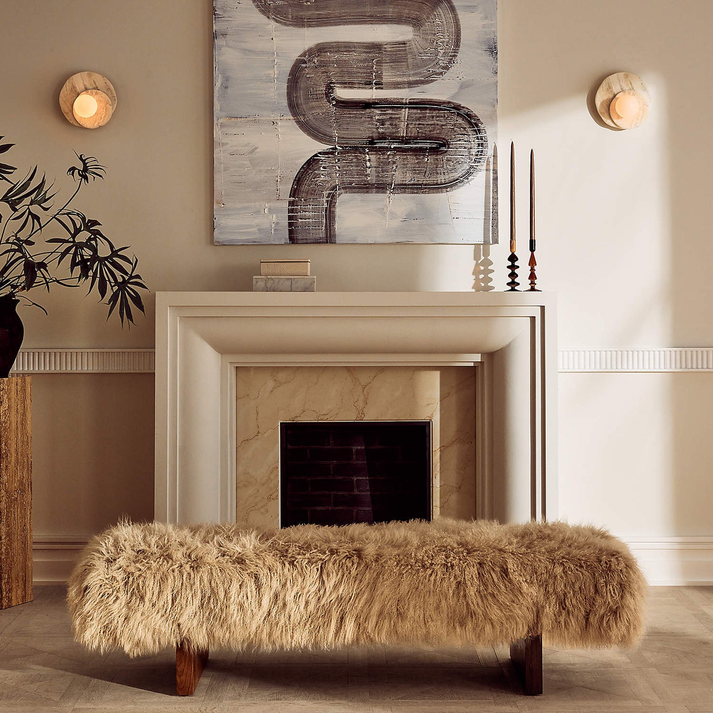 Celestine Stone Wall Lamp