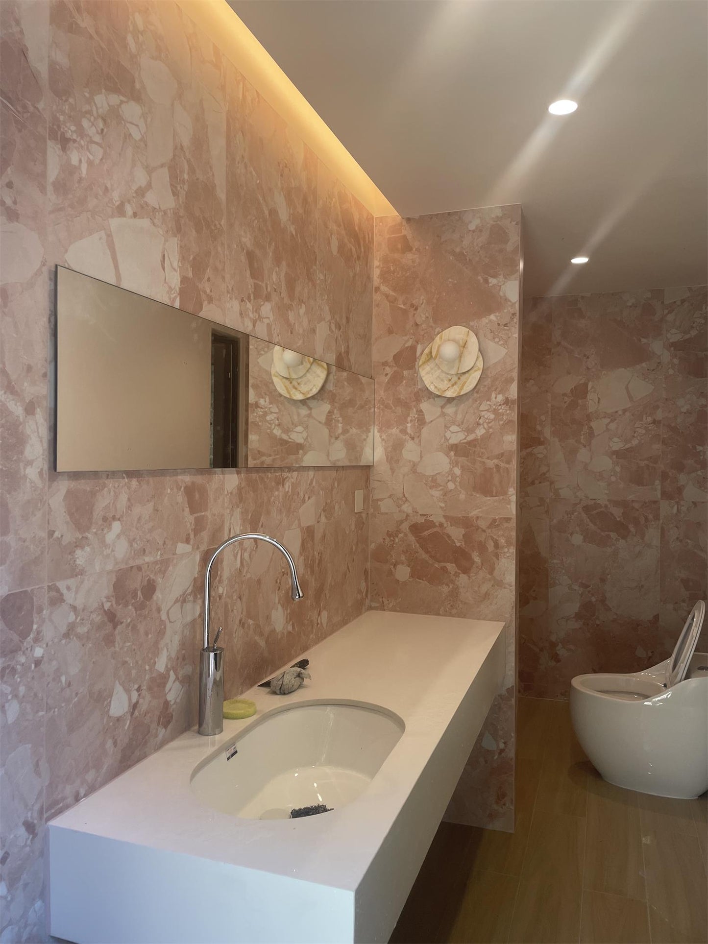 Celestine Stone Wall Lamp