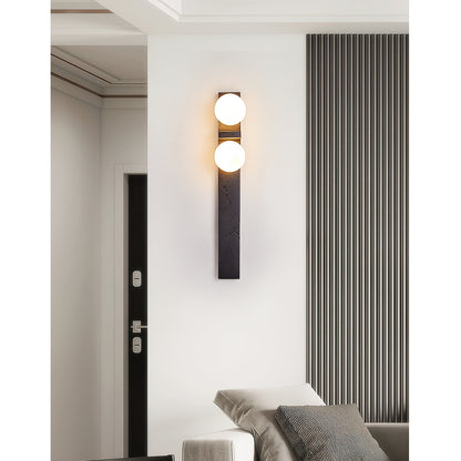Anemone Travertine Wall Sconce