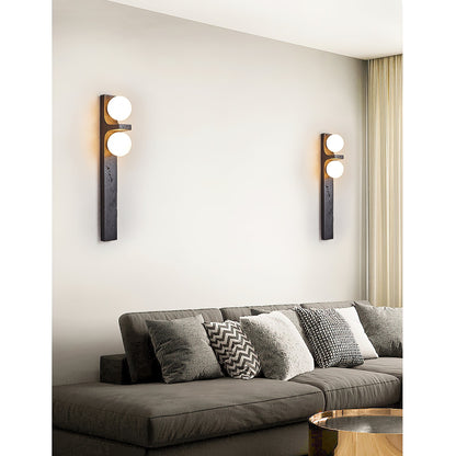Anemone Travertine Wall Sconce