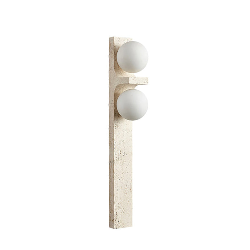 Anemone Travertine Wall Sconce