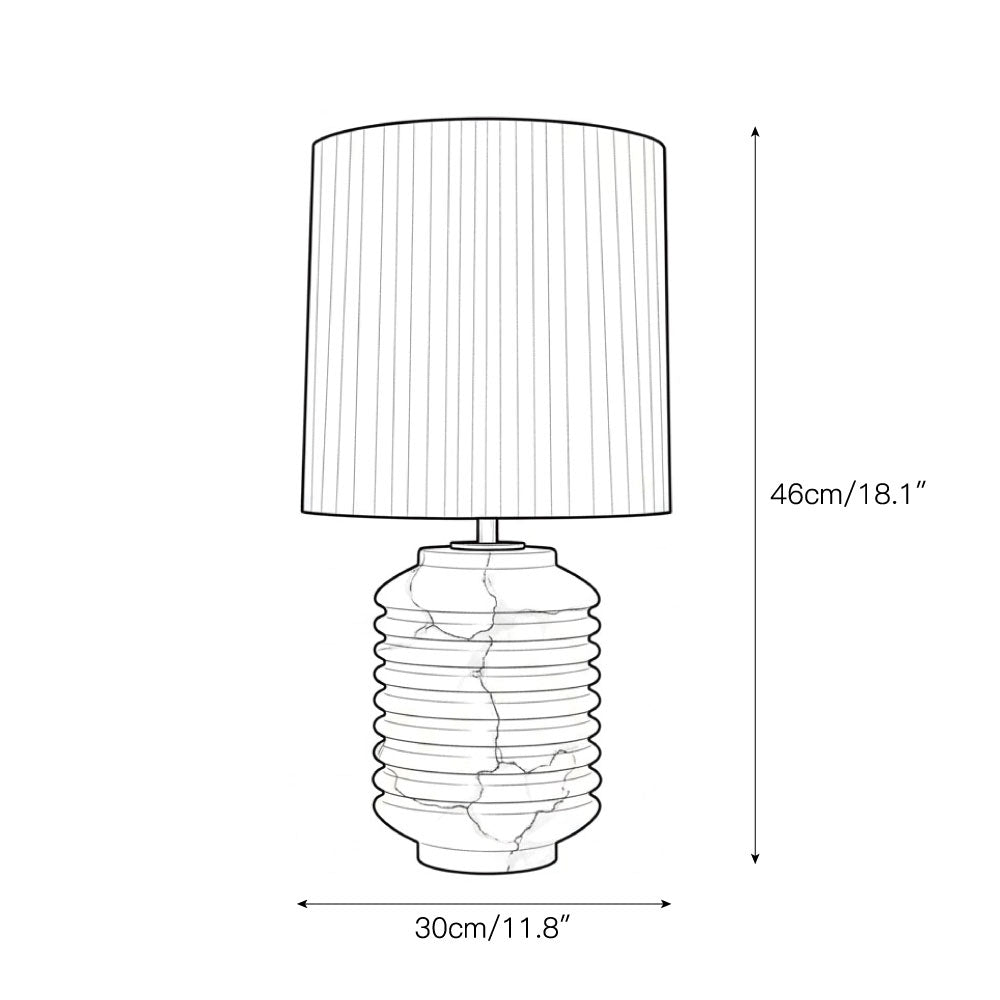 Sintra Alabaster Table Lamp