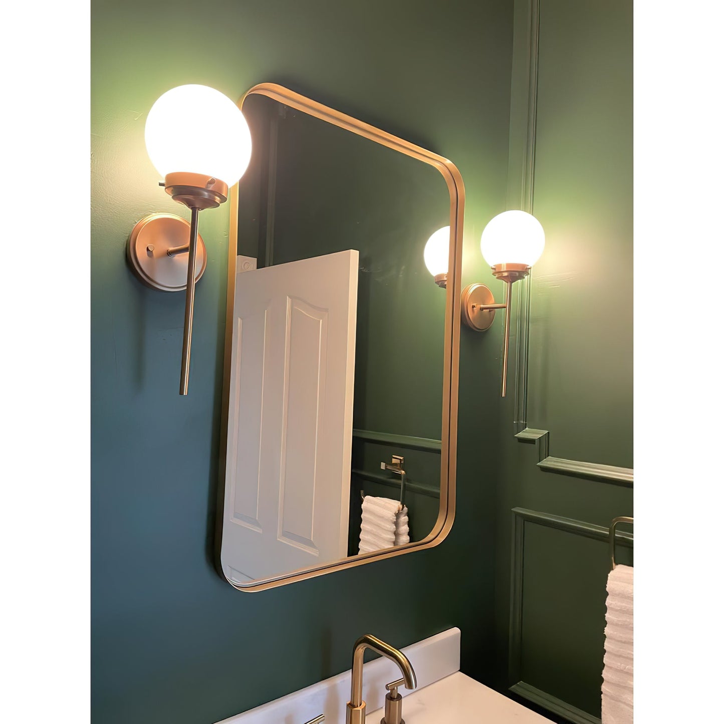 Zelen Glass Wall Lamp
