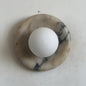 Solene Purple Marble Wall Sconce