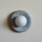 Solene Grey Marble Wall Sconce