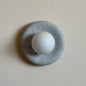 Solene Grey Marble Wall Sconce