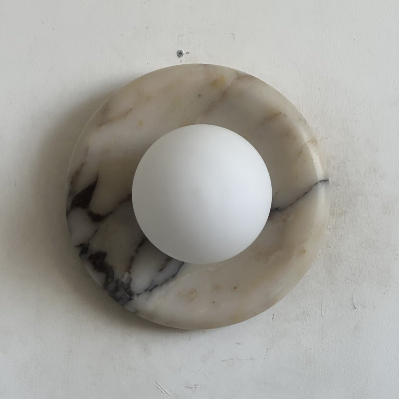 Solene Purple Marble Wall Sconce