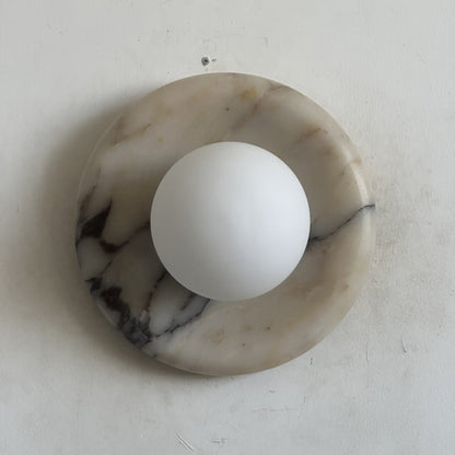 Solene Purple Marble Wall Sconce