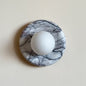 Solene White Marble Wall Sconce