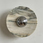 Isolde Round Marble Sconce
