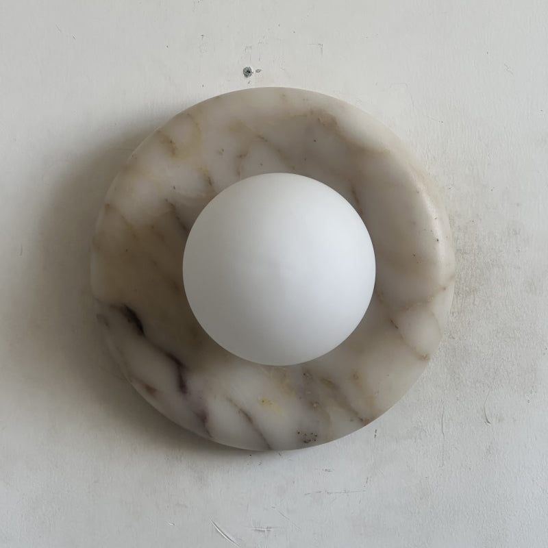 Solene Purple Marble Wall Sconce