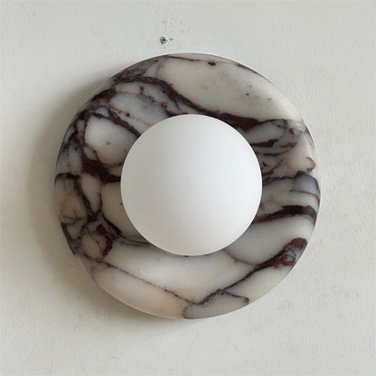 Solene Purple Marble Wall Sconce