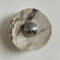 Isolde Round Marble Sconce