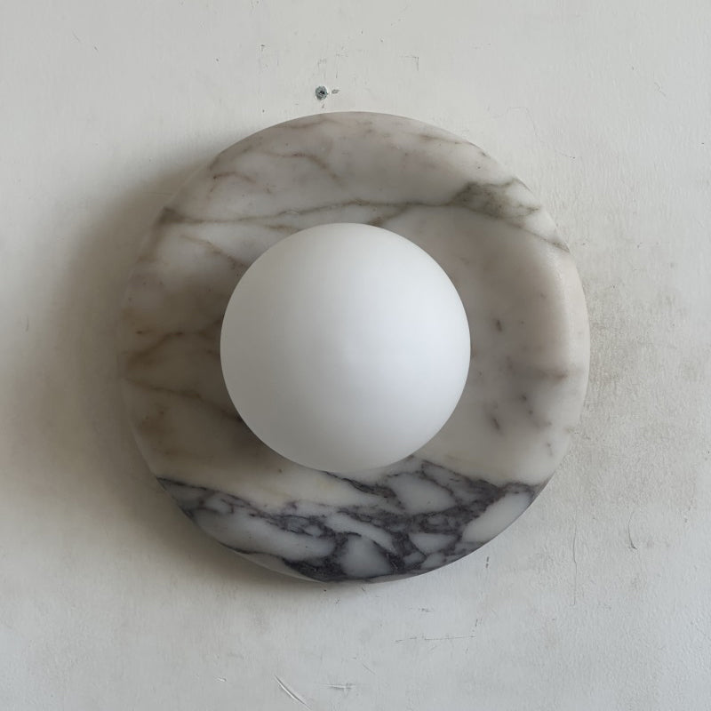 Solene Purple Marble Wall Sconce