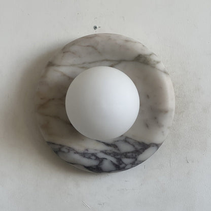 Solene Purple Marble Wall Sconce